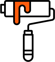 Pinceau de couleur Happy Desk