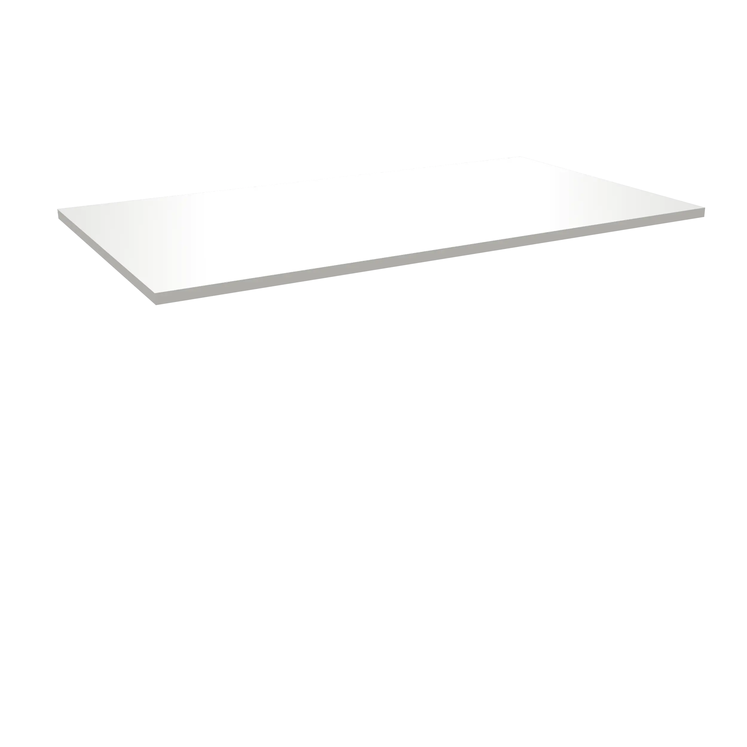 Plateau de bureau Blanc