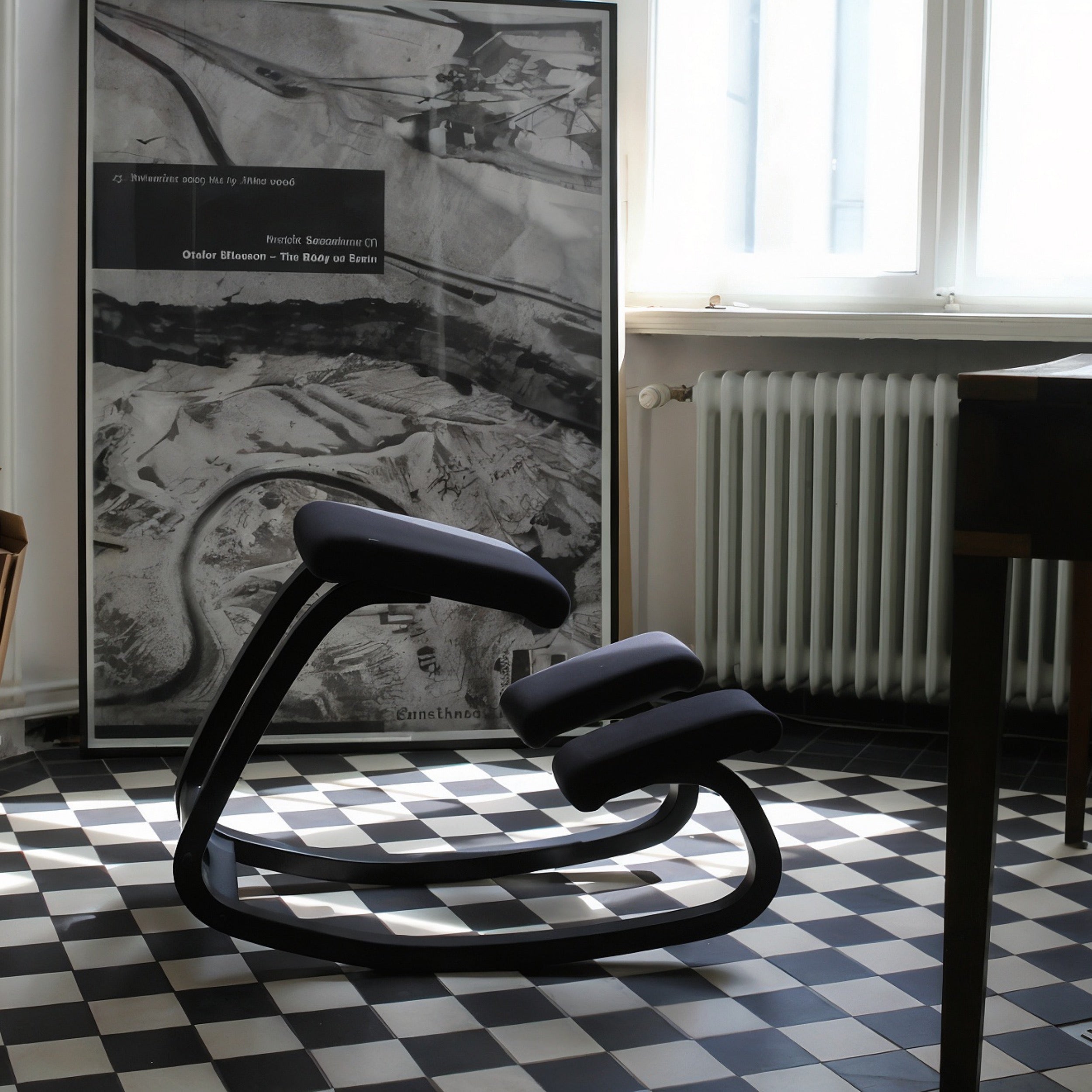 Assise genoux par Happy Desk