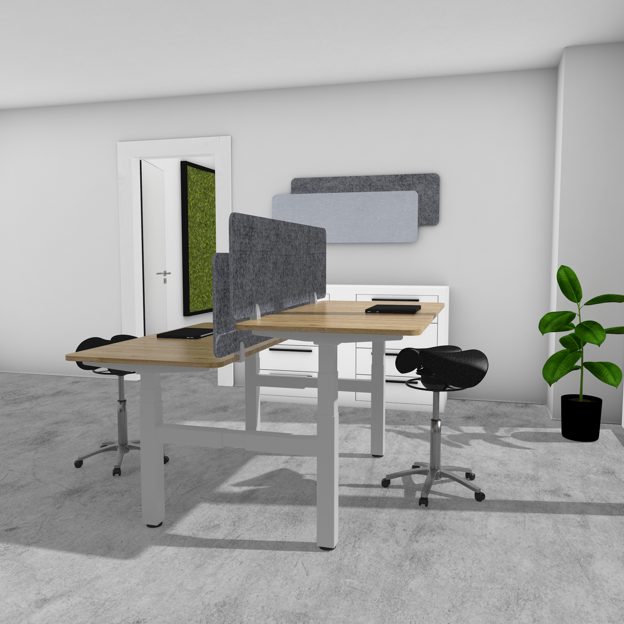 Structure BENCH - Electrique Assis-debout