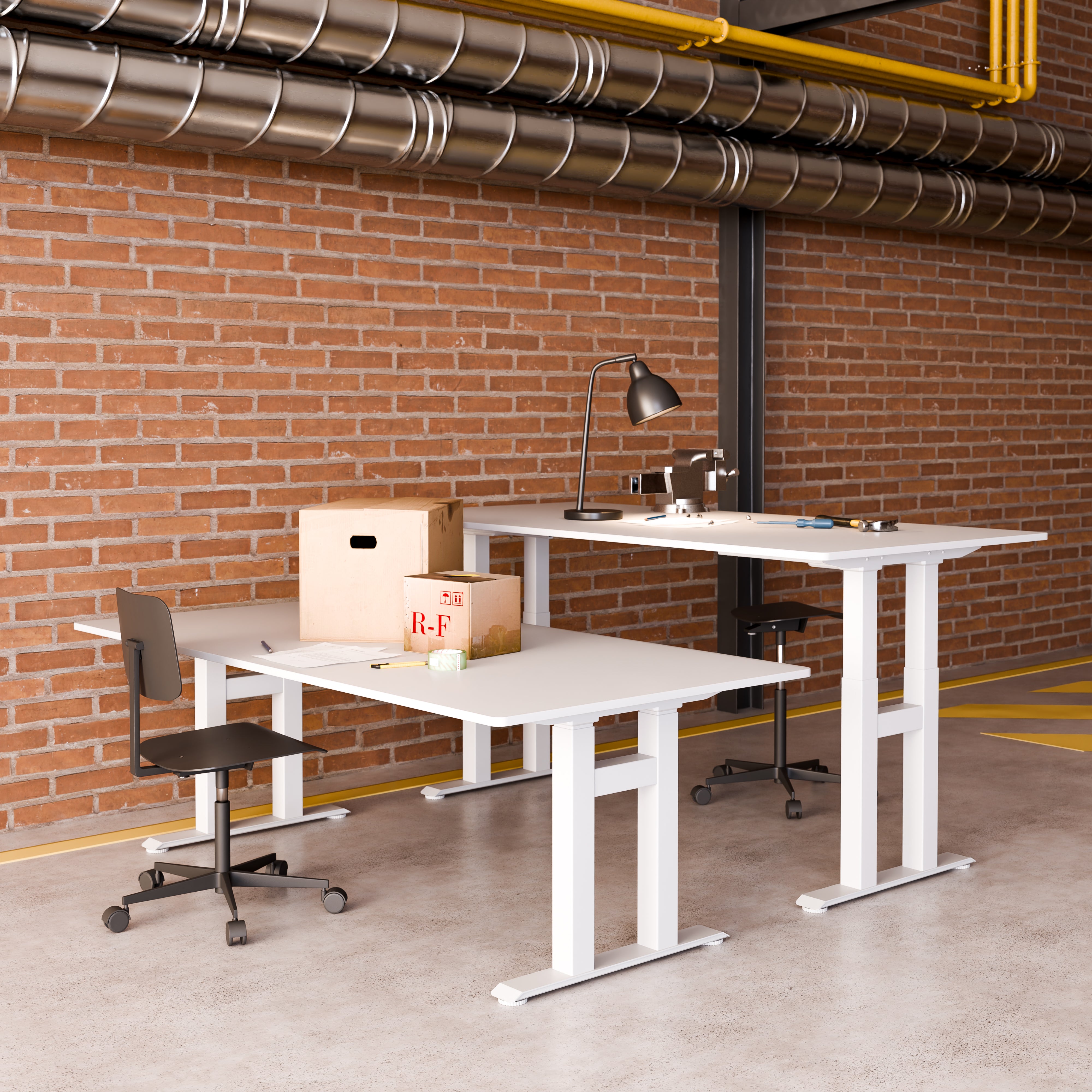 Structure STRONG OFFICE - Electrique Assis-debout