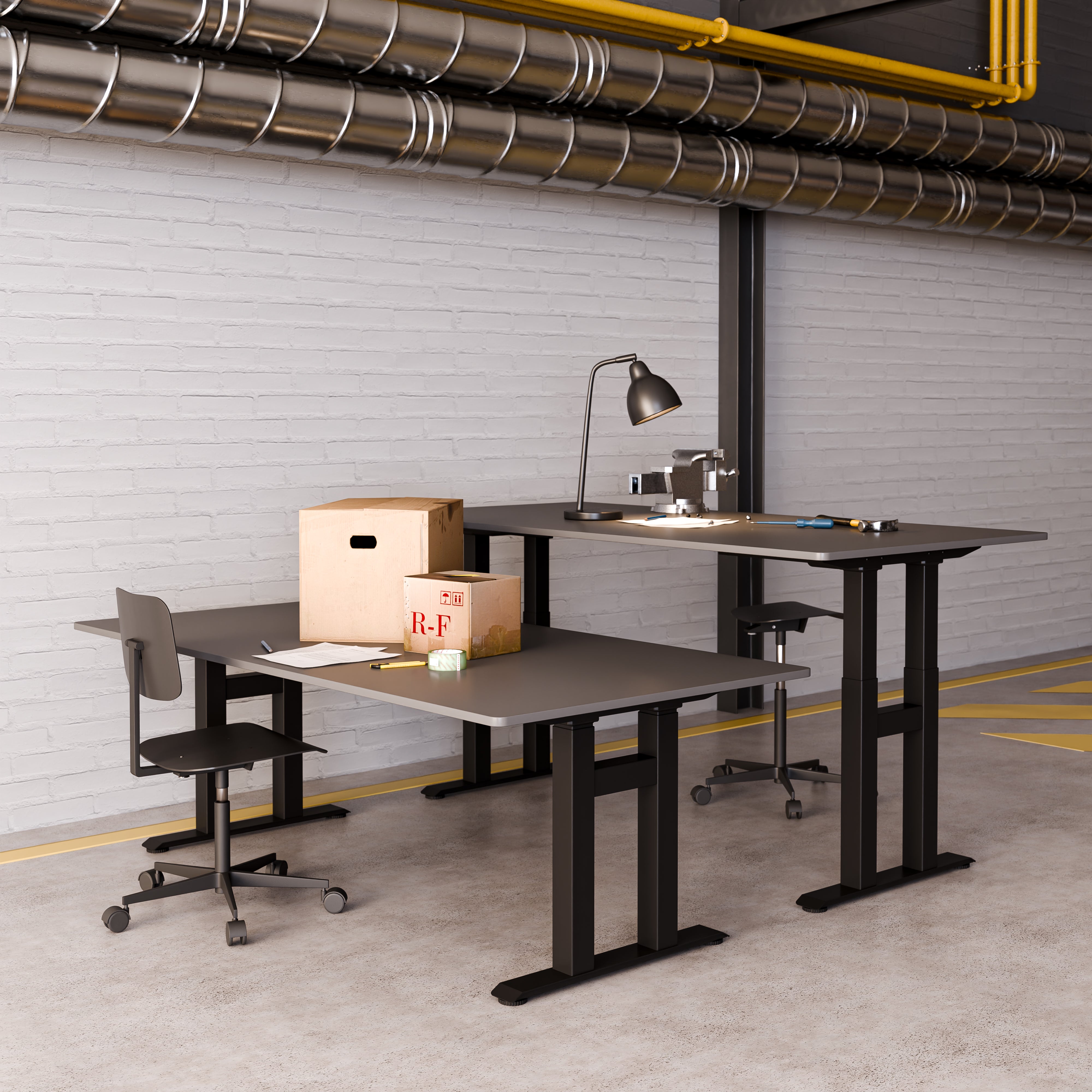Structure STRONG OFFICE - Electrique Assis-debout