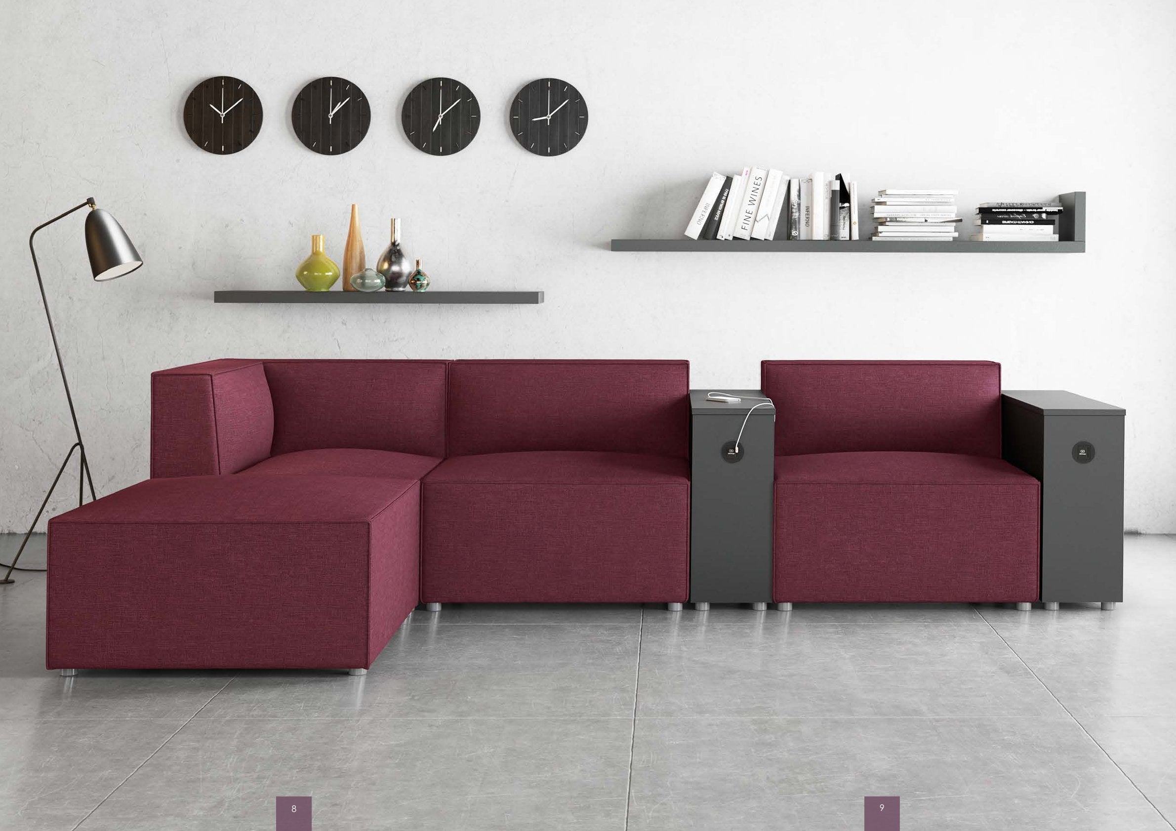 Mobilier modulable professionnel