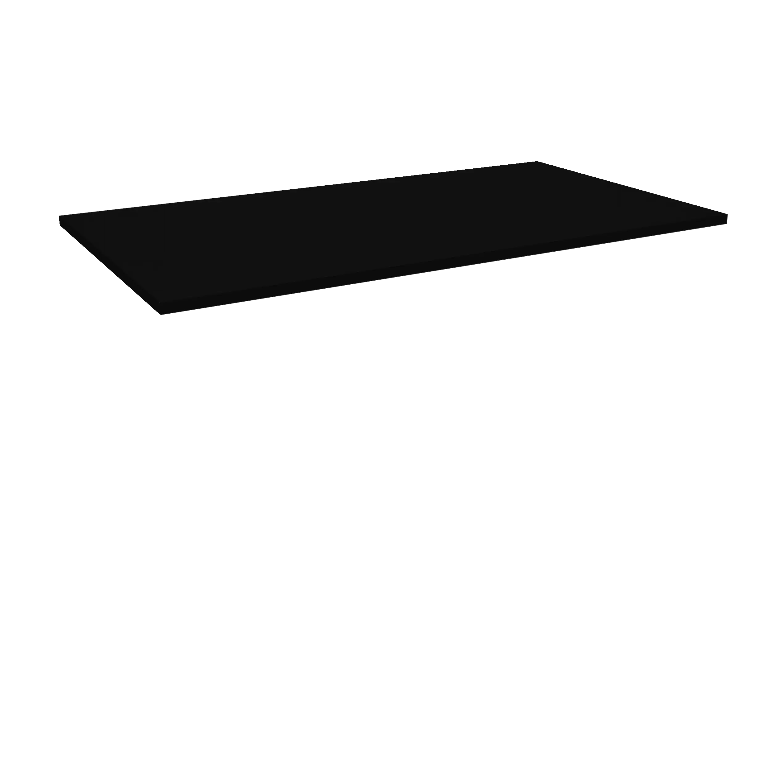 Plateau de bureau Noir